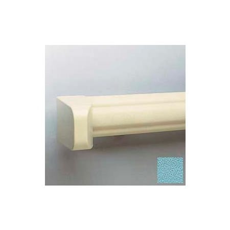 Pawling Bed Bumper, 3-13/16"H x 4'L, Stormy Blue BL-4-382